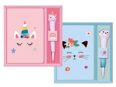 331728 DIARIO PU CON BOLIFRAFO SQUEEZY EN CAJA REGALO 14,5 x 21 cm BISMARK