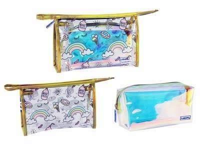 331770 SET 2 NECESERES BEAUTY CON BRILLO 23 x 16 x 9 cm BISMARK