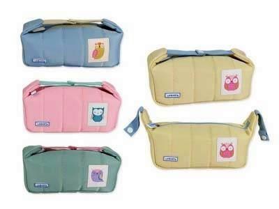 331930 PORTATODO BUHOS ACOLCHADO 21 x 12 x 7 cm BISMARK