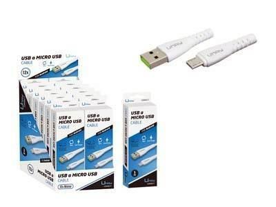 331749 CABLE CARGADOR USB A MICRO USB UMAY