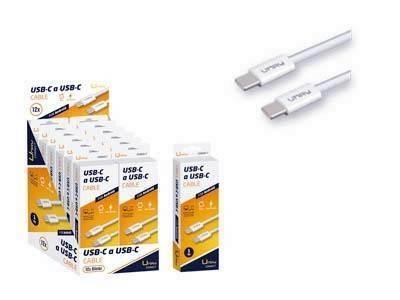 331750 CABLE CARGADOR USB-C A USB-C UMAY