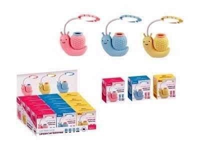 331762 LAMPARITA SOBREMESA CARACOL C/ CUBILETE UMAY