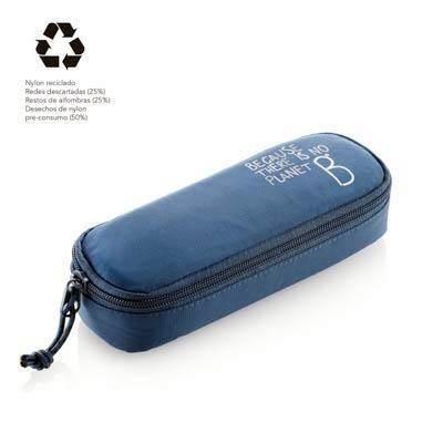 MR16330 PORTATODO OVALADO RECICL.AZUL ECOALF MIQUELRIUS