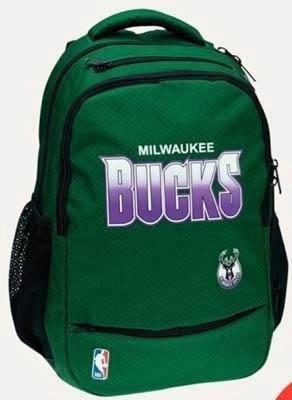 Mochila 45cm. NBA Bucks 338-26031 Senpol