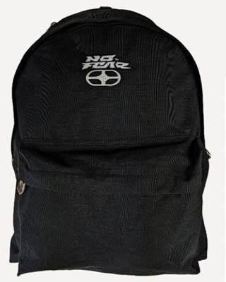 Mochila 48cm. No Fear Negra 347-14034 Senpol