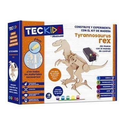 TKC005 KIT EN MADERA - TYRANNOSAURUS REX IMAGILAND