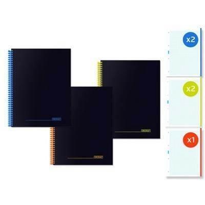 Block Ingraf A4 120 hojas 5x5 90 gramos tapa extradura 350724 Duo