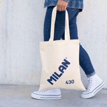 Bolsa 41cm tote bag serie 1918 beige 62101SNCBG Milan