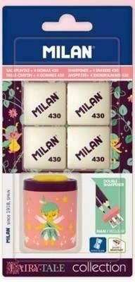 Blíster sacapuntas COLLECTION Fairy Tale + 4 gomas 430 BYM10410 Milan
