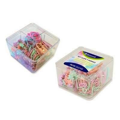 SET ESCRITORIO CLIPS Y GOMAS  332121 BISMARK