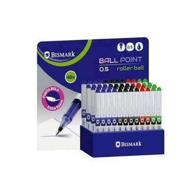 BOLIGRAFO ROLLERBALL 0.5mm SURTIDO 331923 BISMARK