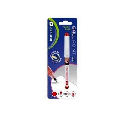 BOLIGRAFO ROLLERBALL 0.5mm ROJO 331920 BISMARK