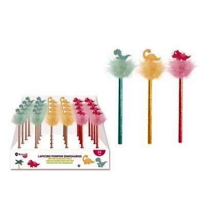 LAPIZ POMPOM DINOS 331885 BISMARK