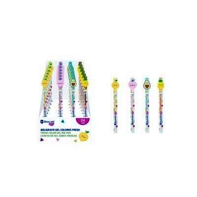 BOLIGRAFO GEL COLORES FRESH 331792 BISMARK