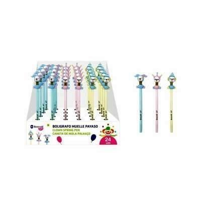 BOLIGRAFO MUELLE PAYASO 331784 BISMARK