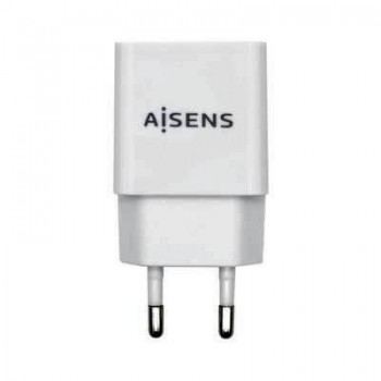 Cargador Aisens USB 10w alta eficiencia, 5V/2A, blanco  A110-0526  45345
