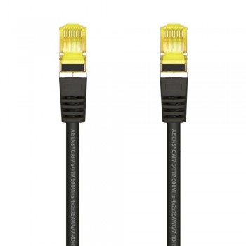 Cable de Red AISENS A146-0487   Cat.7 S/FTP PIMF RJ45 (2 m, Negro)