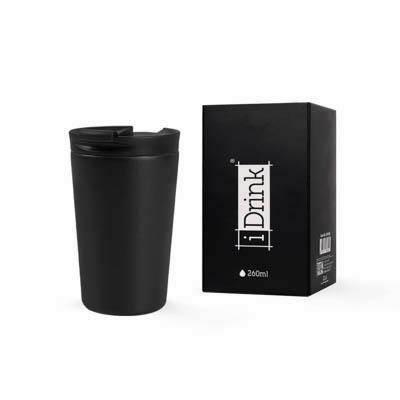 Taza de Viaje 260 ml negro ID0235 Total Juggling