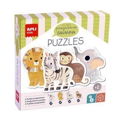 Juego Apli 19440 puzle My first savanna 16 unidades