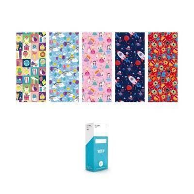 Expositor Pryse rollos papel regalo 50 unidades infantil 2x0,70 metros 3150026