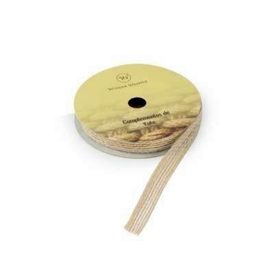 Cinta de yute 10 mm x 3 m natural Pryse 3290051