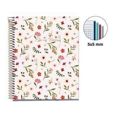 Block MiquelRius A5 120 hojas 5x5 70 gramos Spring crema MR46938