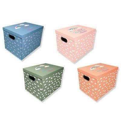 CAJA DECORADA PLEGABLE CON ASAS 330809 POESSA