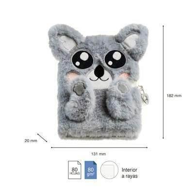 Diario Miquelrius peluche Koala Buck2Fun MR7494