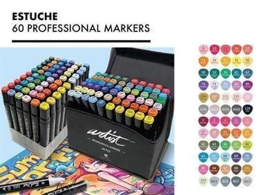 Estuche Luxury canvas gama artist 60 colores AB-0760
