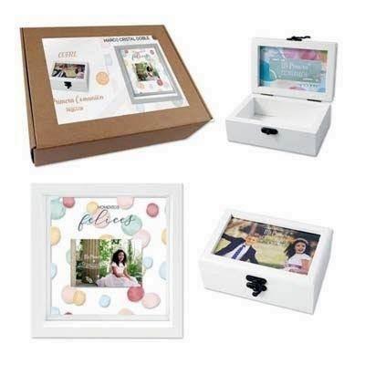 Set comunion Arguval 47774 marco fotos+cofre unisex