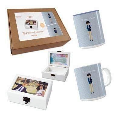 Set comunion Arguval 47773 cofra+taza+cubilete niño