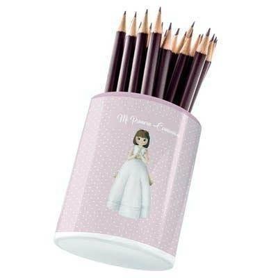 Cubilete ceramina Arguval 47710 Comunion Niña lunares