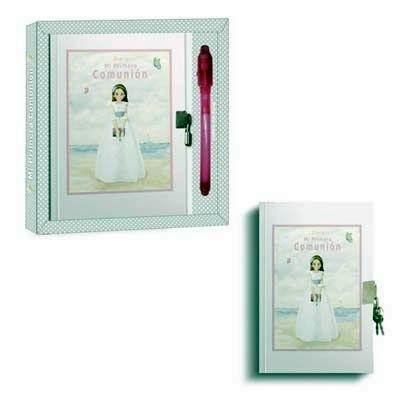 Diario Arguval comunion niña playa + boligrafo magico 47620