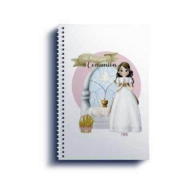 Bloc Arguval comunion 47044 90x130 80h.pautado 70g. Niña altar