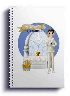 Bloc Arguval comunion 47039 70x100 80h.pautado 70g. Niño altar