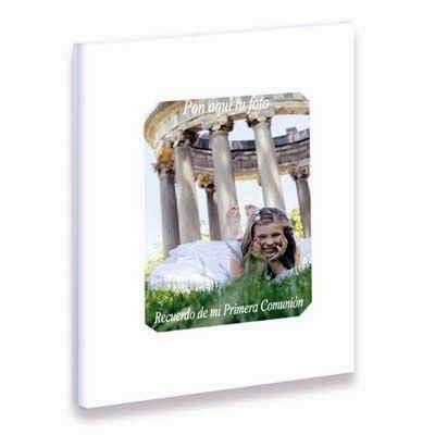 Bloc Arguval comunion 44188 105x145 80h.liso 70g. Foto niña