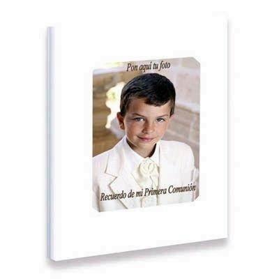 Bloc Arguval comunion 44187 105x145 80h.liso 70g. Foto niño