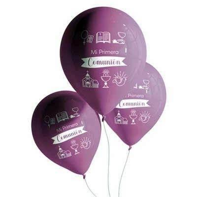 Globos Arguval 41672 comunion niña P/12