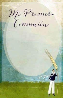 Estampa comunion Arguval 41643 P/24 Personalizable niño espiga