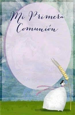 Estampa comunion Arguval 41642 P/24 Personalizable niña espiga