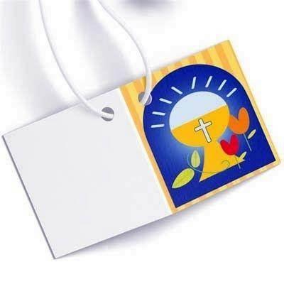 Etiquetas colgantes Arguval comunion 38321 P/90 unidades