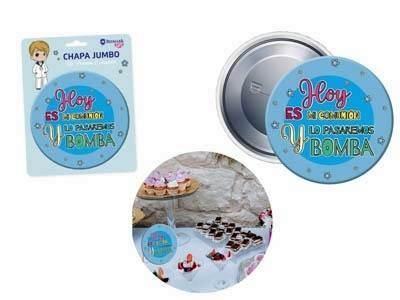 PRIMERA COMUNIÓN CHAPA GIGANTE NIÑO 332129 POESSA