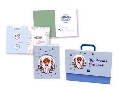 MI PRIMERA COMUNION SET MALETIN Y LIBRO NIÑO 332144 POESSA