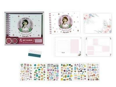 MI PRIMERA COMUNION SET ALBUM NIÑA 332072 POESSA