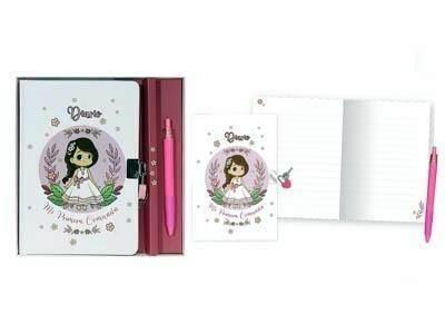 MI PRIMERA COMUNIÓN SET DIARIO  NIÑA 332068 POESSA