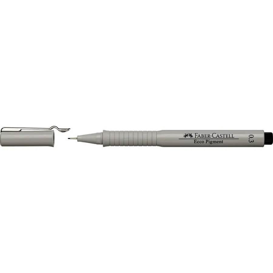 Rotulador Faber-Castell eco pigment calibrado 166399 0,3