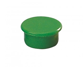 Imán Dahle verde - 13 mm  , caja 10 pcs 95513-21523