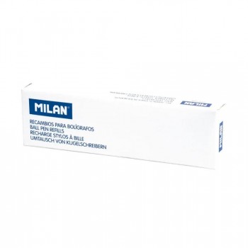 Recambio boligrafo Milan P1 touch azul caja 50 minas 1765025050