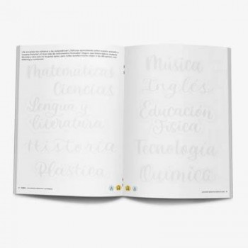 Cuaderno Rubio Caligrafia creativa y Lettering Apuntes bonitos LETT APUNTES
