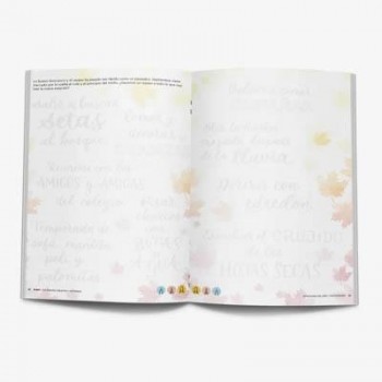 Cuaderno Rubio Caligrafia creativa y Lettering Estaciones del año LETT ETACIONES
